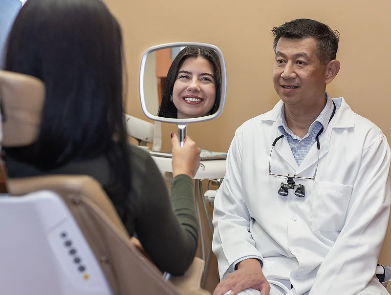 San Fernando Dentist and Patient